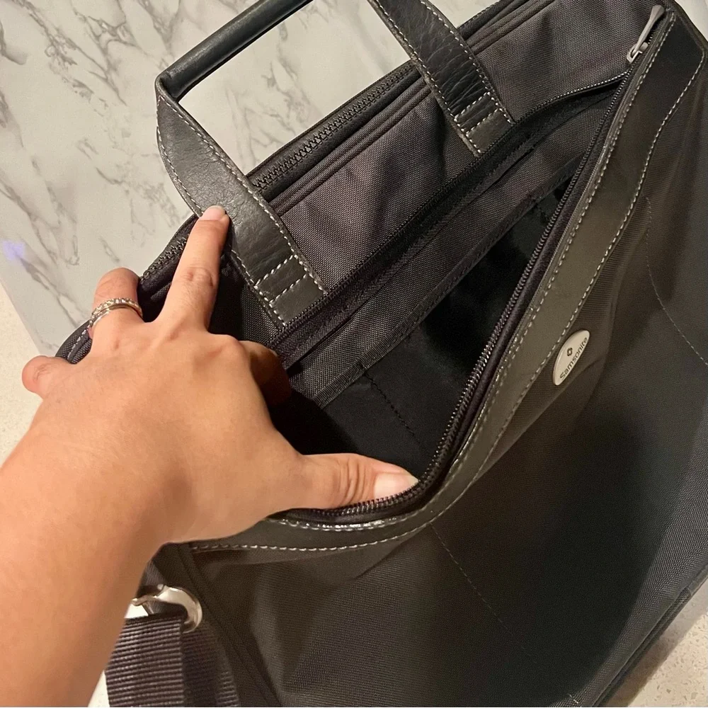 Samsonite Charcoal Gray Laptop Bag